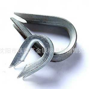 金锐钢丝绳套环不锈钢材质多种型号索具配件厂家直销