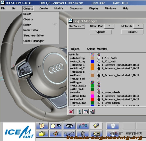 ICEM Surf 4.10